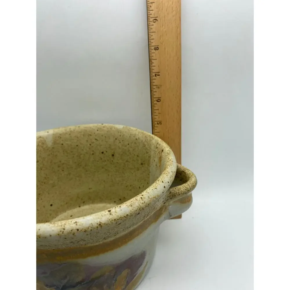 Chamberlain Stoneware Handled Bread baker Casserole Studio‎ pottery